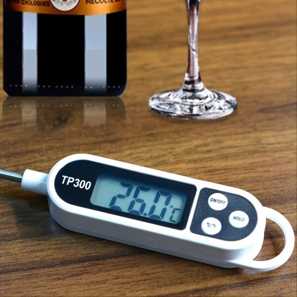 1pc; -58F?~572F?; 304 Food Grade Stainless Steel; Probe Type Electronic Thermometer - Image 3