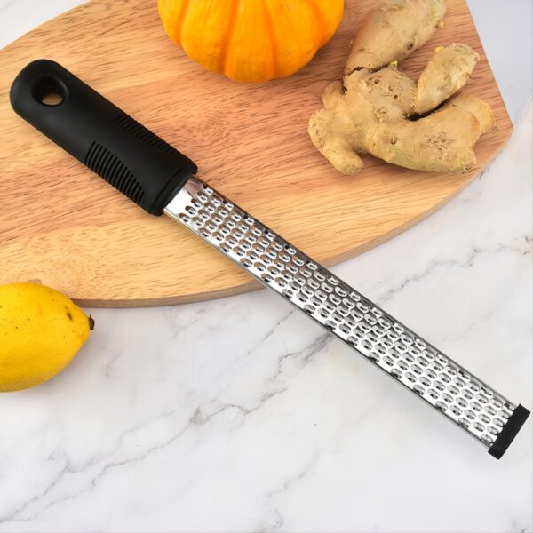 1pc Stainless Steel Lemon Zester & Cheese Grater; Fruit Scraper Planer; Kitchen Gadget - Image 2