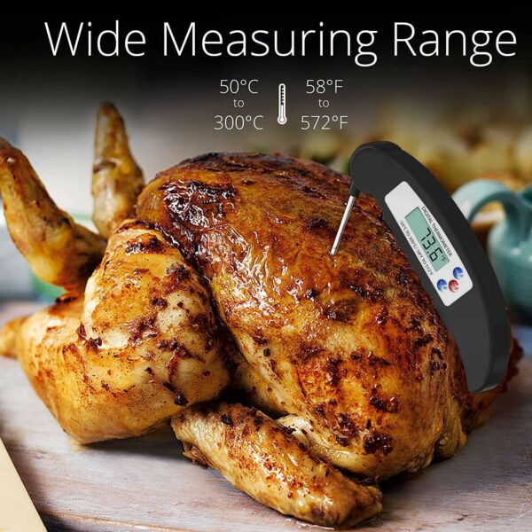 Instant-Read Meat Thermometer Digital Electronic Food Temp Kitchen Cooking Grill - Image 5