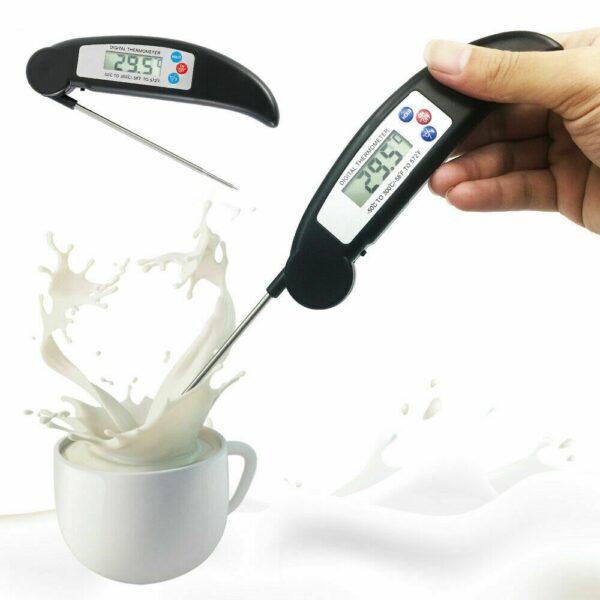 Instant-Read Meat Thermometer Digital Electronic Food Temp Kitchen Cooking Grill - Image 6