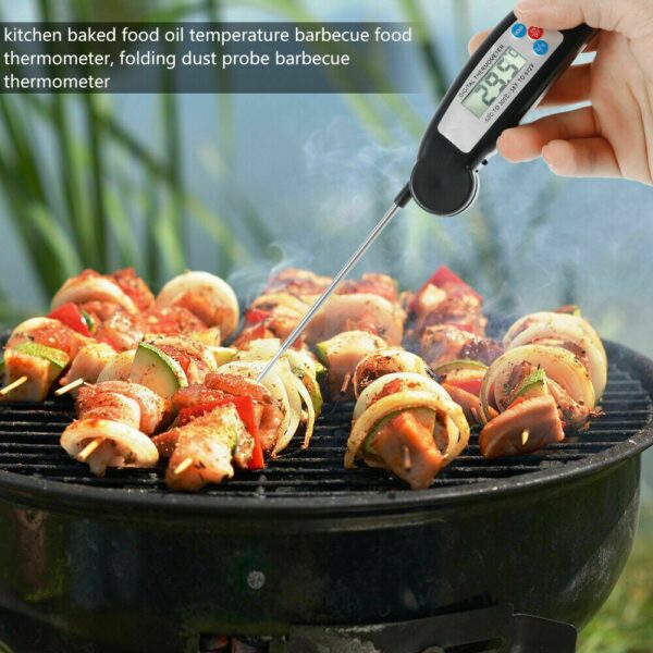 Instant-Read Meat Thermometer Digital Electronic Food Temp Kitchen Cooking Grill - Image 11