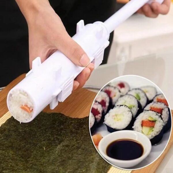 DIY Sushi Maker Roller Rice Mold Sushi Making Machine Vegetable Meat Rolling Device Onigiri Mold Sushi Tools Kitchen Accessories - Image 9