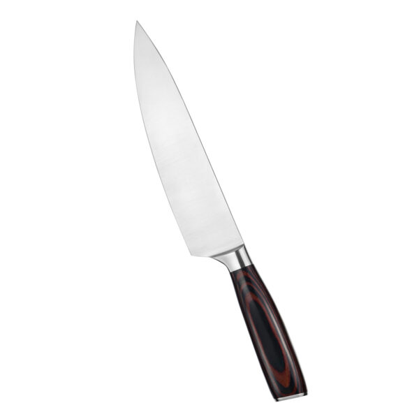 Kegani Japanese Chef Knife 8 Inch - Chefs Knife High Carbon Stainless Steel Knife Kitchen Cooking Knife - Rosewood FullTang Sharp Knife With Sheath - Image 7