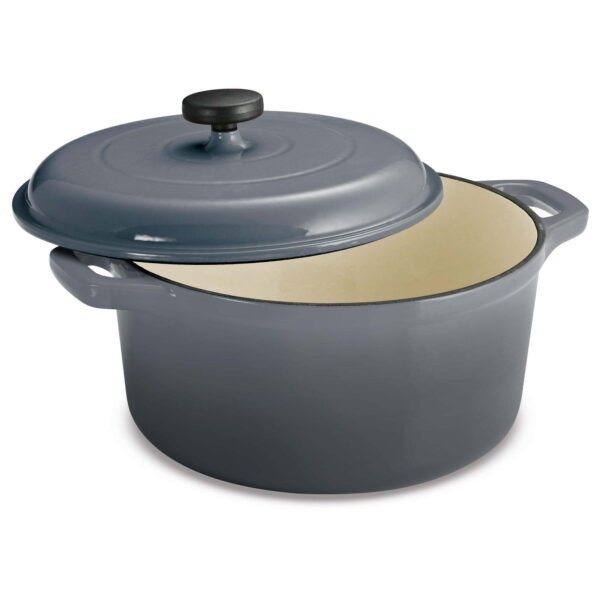 Qt Enameled Round Cast Iron Dutch Oven - Image 2