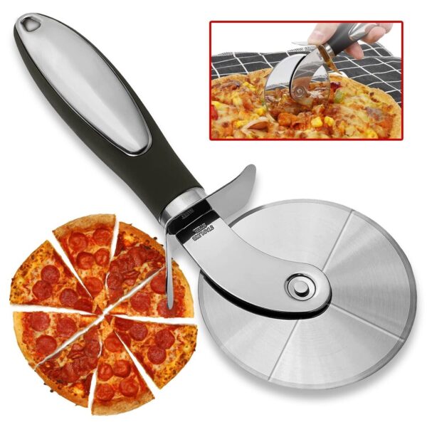 Pizza Cutter Wheel Kitchen Pizza Slicer Cutting Tool Stainless Steel Easy To Cut - Image 7