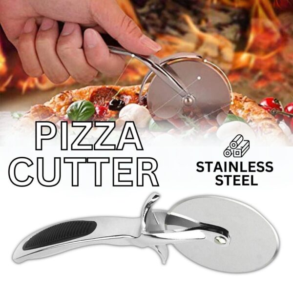 Pizza Cutter Wheel Kitchen Pizza Slicer Cutting Tool Stainless Steel Easy To Cut - Image 8