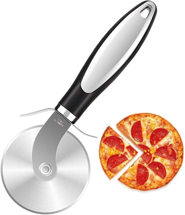 Pizza Cutter Wheel Kitchen Pizza Slicer Cutting Tool Stainless Steel Easy To Cut - Image 9