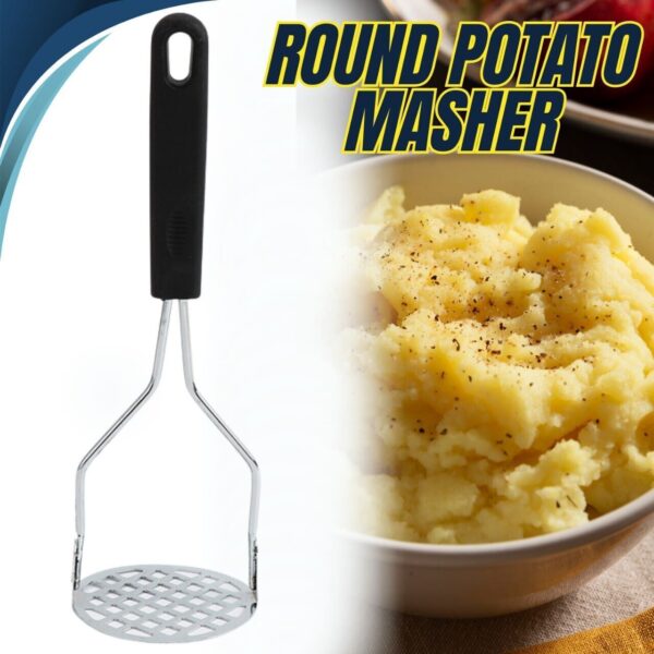 Potato Masher Stainless Steel Wire Masher, Potato Press Smasher Mashed Potatos - Image 7