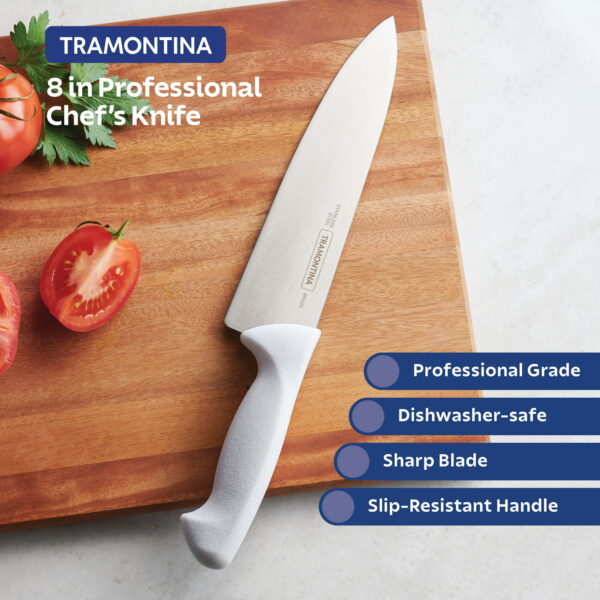 Tramontina Pro-Series 8 inch Kitchen Chefs Knife - Image 2