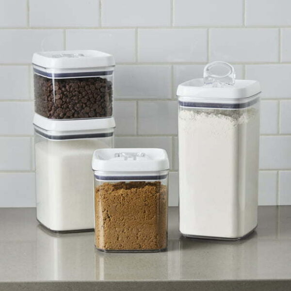 Better Homes & Gardens Canister - 16 Cup Flip-Tite Square Food Storage Container - Image 2