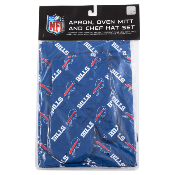 Bills 3PC Set - Apron; Mitt; Hat - Image 5