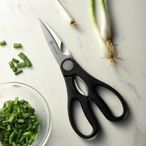 Kitchen 2Pcs Stainless steel Chef Scissor Knife Set - Image 3