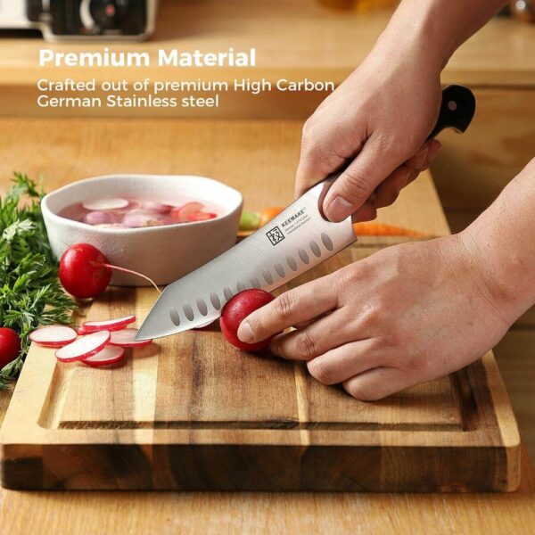 Kitchen 2Pcs Stainless steel Chef Scissor Knife Set - Image 6