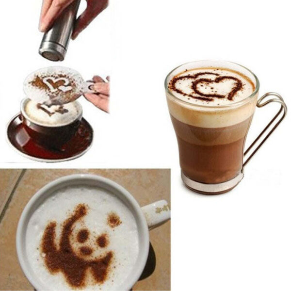 Latte Lover's Coffee Design Topper Tool In 2 Pak - Image 6