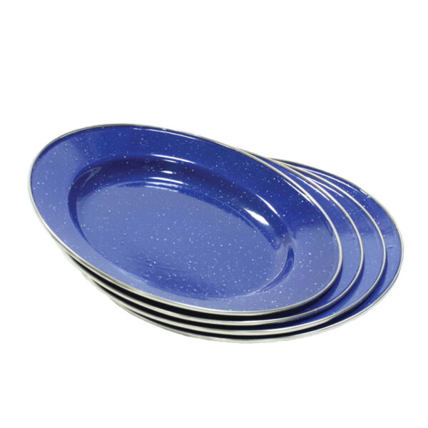 24 Piece Dinnerware Enamel Set - Image 2