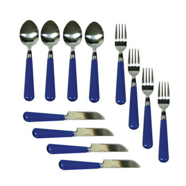 24 Piece Dinnerware Enamel Set - Image 5