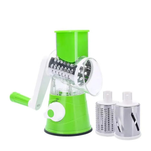 Multifunctional Roller Vegetable Cutter Hand Crank Home Kitchen Shredder Potato Grater - Image 12