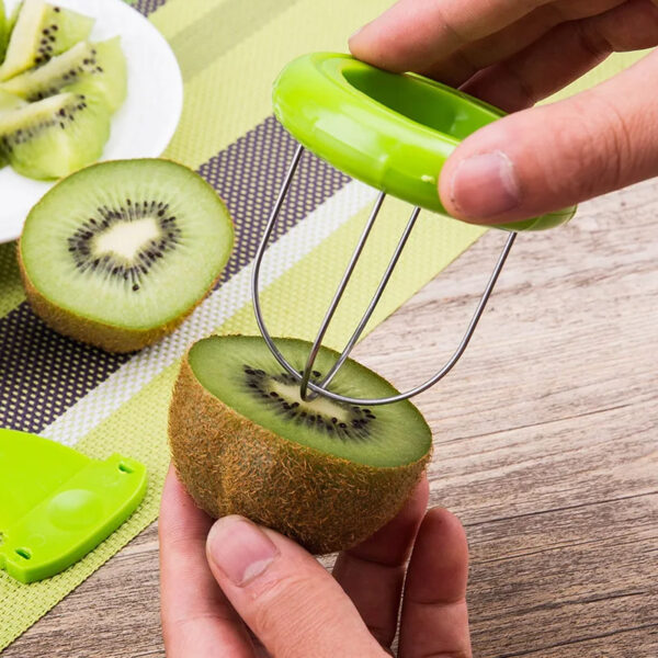 Detachable Kiwi Cutter Kitchen Creative Fruit Peeler Salad Cooking Tools Lemon Peeling Gadgets Kitchen Gadgets and Accessories - Image 3