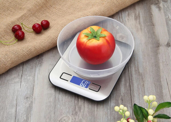 Kitchen Scale Stainless Steel Weighing For Food Diet Postal Balance Measuring LCD Precision Electronic Scales - Image 10