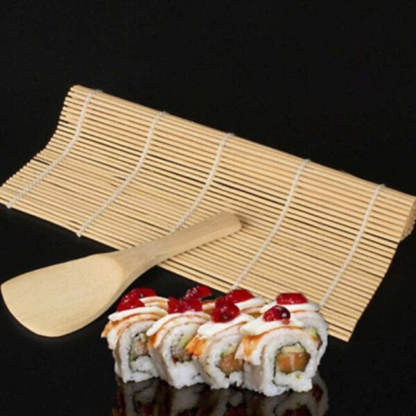 Bamboo Sushi Rolling Mat Set ( 2 Sets) - Image 2