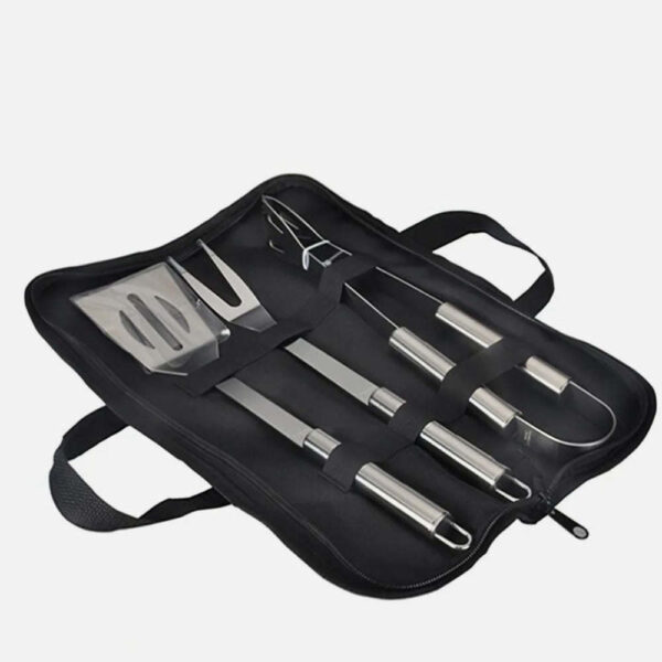 3 PCS Stainless Steel BBQ Grill Utensils Set - Image 8